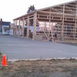Concrete-pole barn-building contractor-excavation