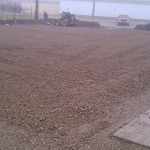 Grading-excavation-parking lot