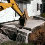 Demolition-concrete-foundation