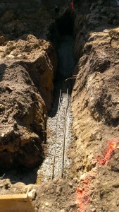 Excavation-trench-foundation-concrete