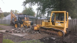 Excavating, Demolition, Site development