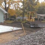 Building contractor, excavating, grading